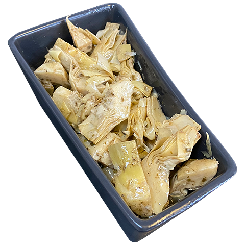 Coeur d’artichaut au basilic