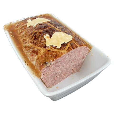 Terrine de lapin aux noisettes