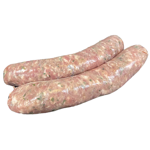 Saucisse oignon persil