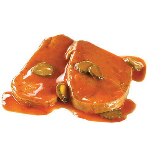 Langue de boeuf sauce piquante